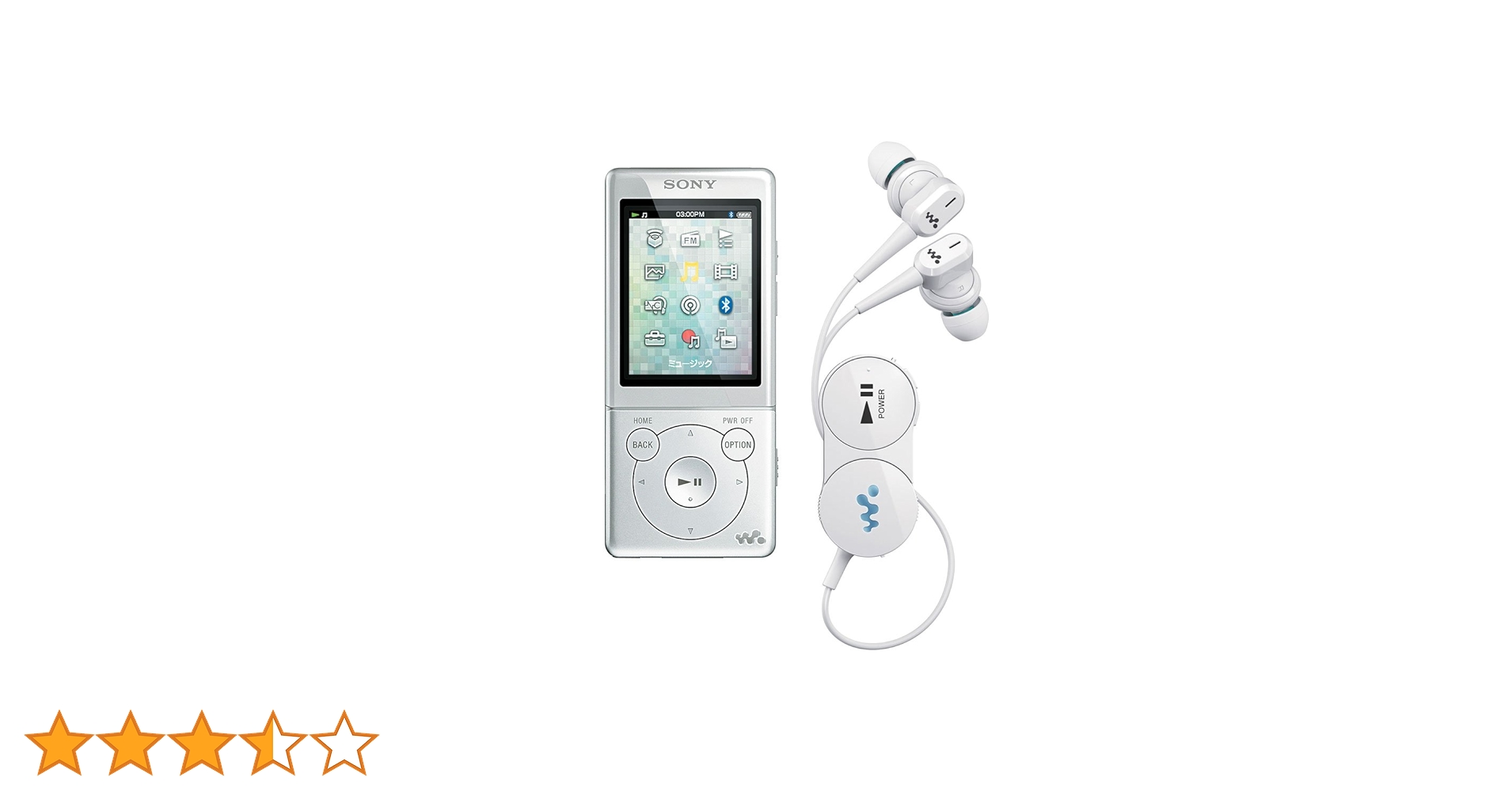 SONY 音楽プレーヤー ウォークマン Sシリーズ NW-S764 8GB 白色 SONY NW-S764 [8GB] 価格比較 - 価格.com